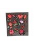 Espo 12 toppe patches ricamate "Roses" termoadesive